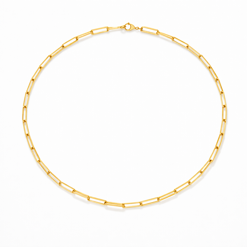Archen Collana Catena Elegante Oro giallo