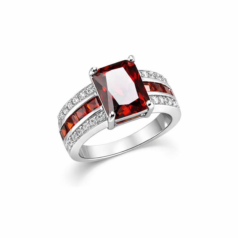 Kassira Redmont Anello Rubino