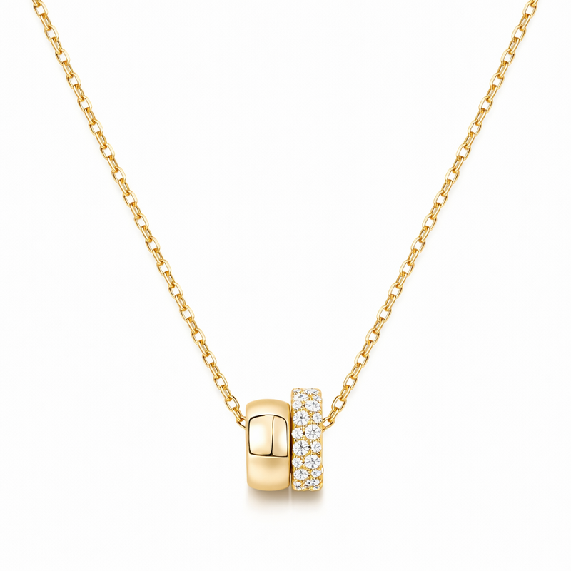 Lumi Collana Duo Oro giallo