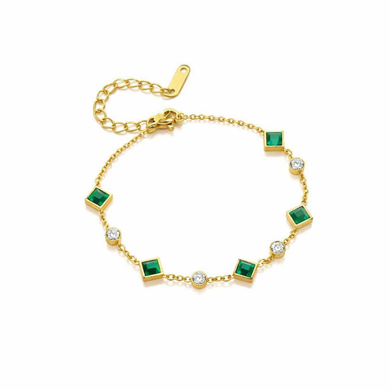 Amelisse Glenwyn Bracciale Smeraldo