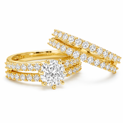 Parure Anelli Eternal Radiance Oro giallo