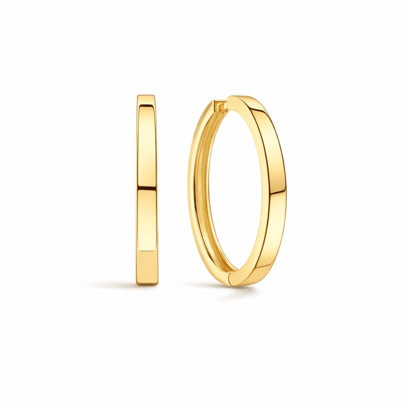 Gia Orecchini Fede Statement Oro giallo