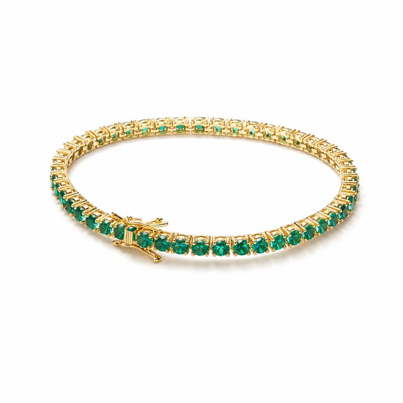 Aliona Virelli Bracciale Smeraldo