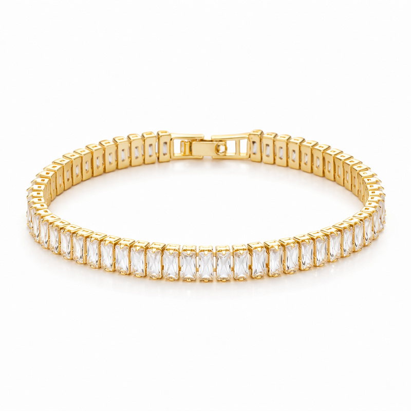 Vertea Bracciale Tennis Oro giallo