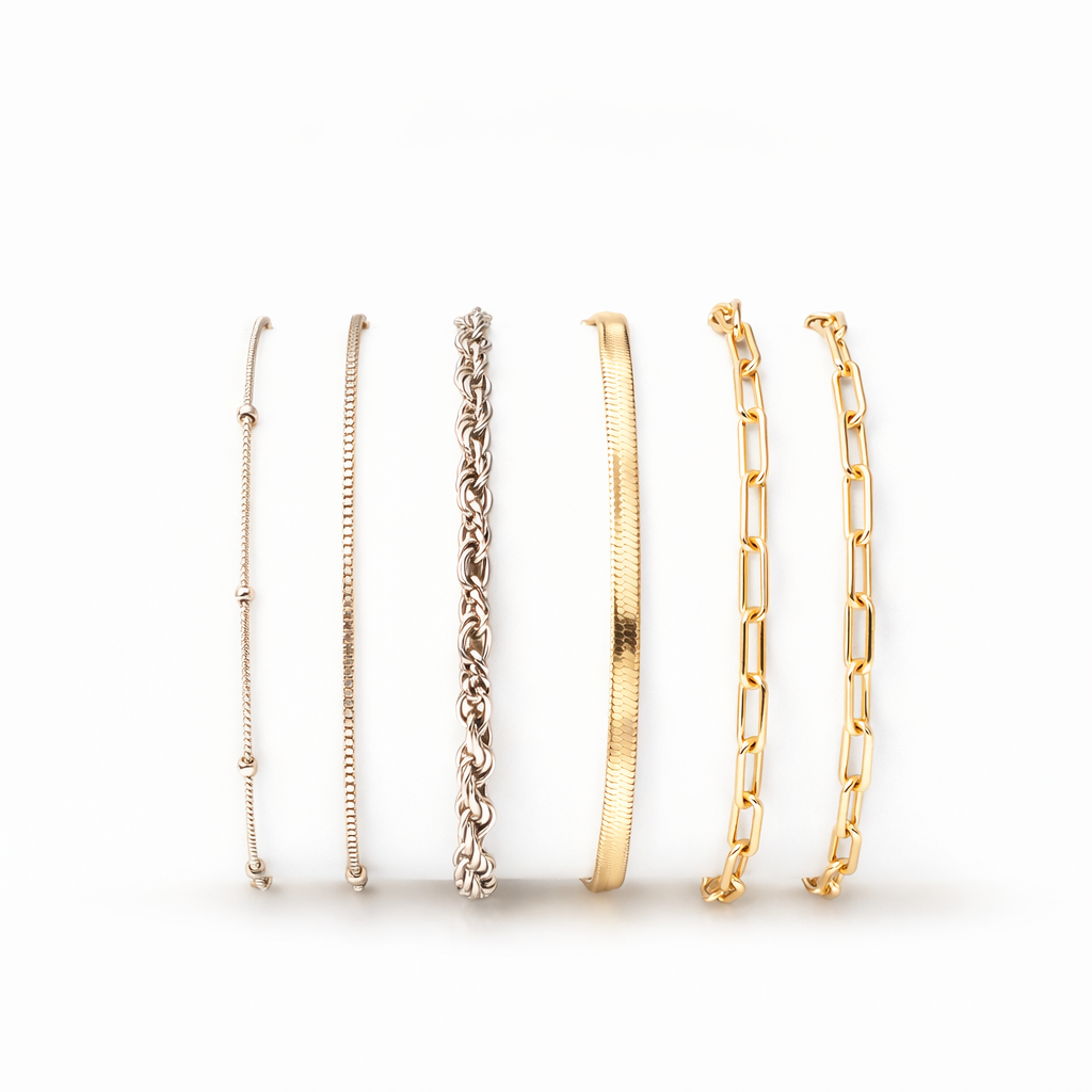 Isabella Vernetta Parure di Bracciali Oro bianco