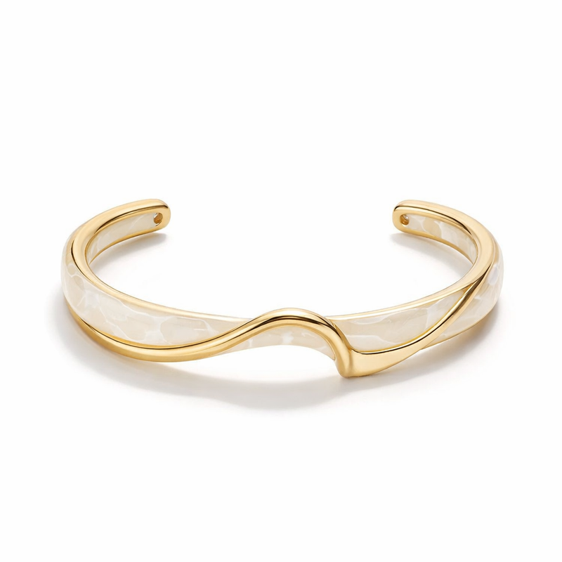 Bracciale Opale Bagliore Dorato Oro giallo