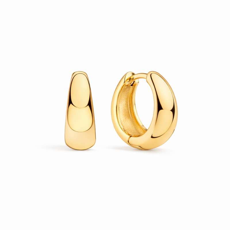 Rue Orecchini Fede Oro giallo