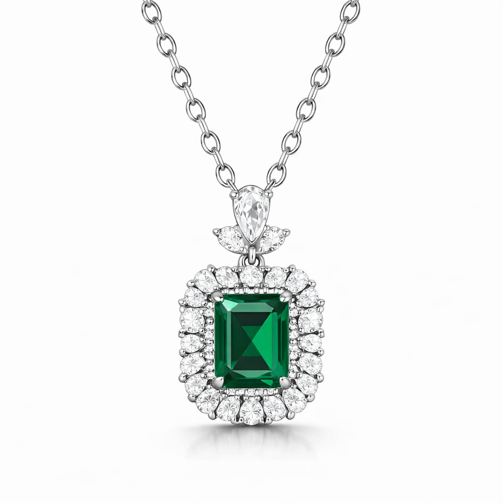 Meliora Brenswyn Collana Smeraldo