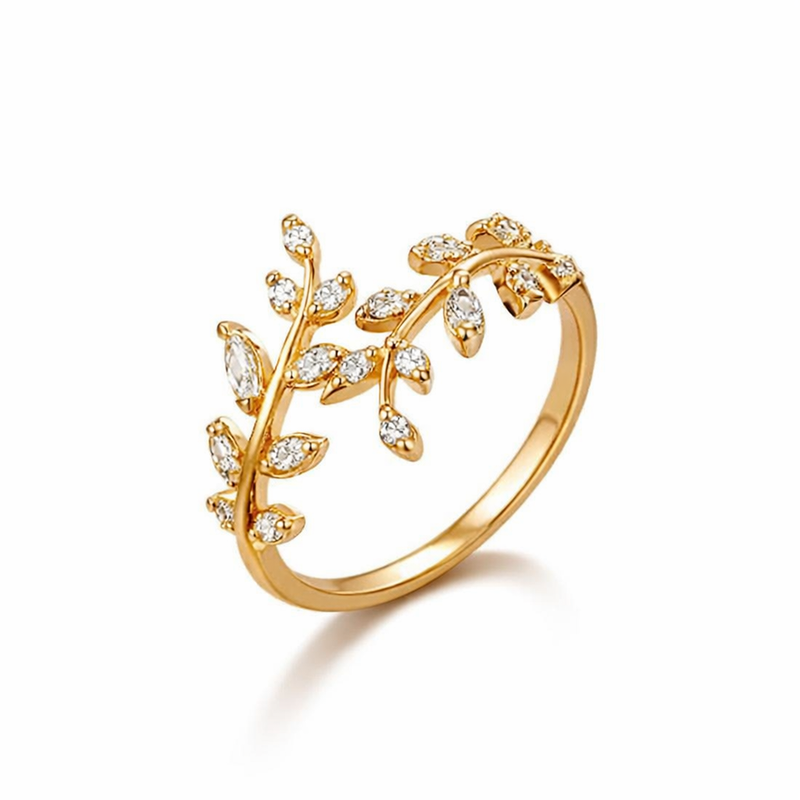 Anello Tralcio Elegante