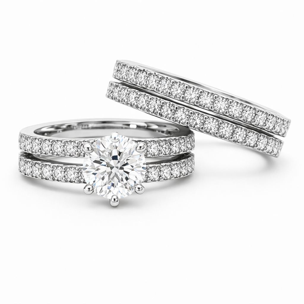 Eternal Radiance Parure Anelli