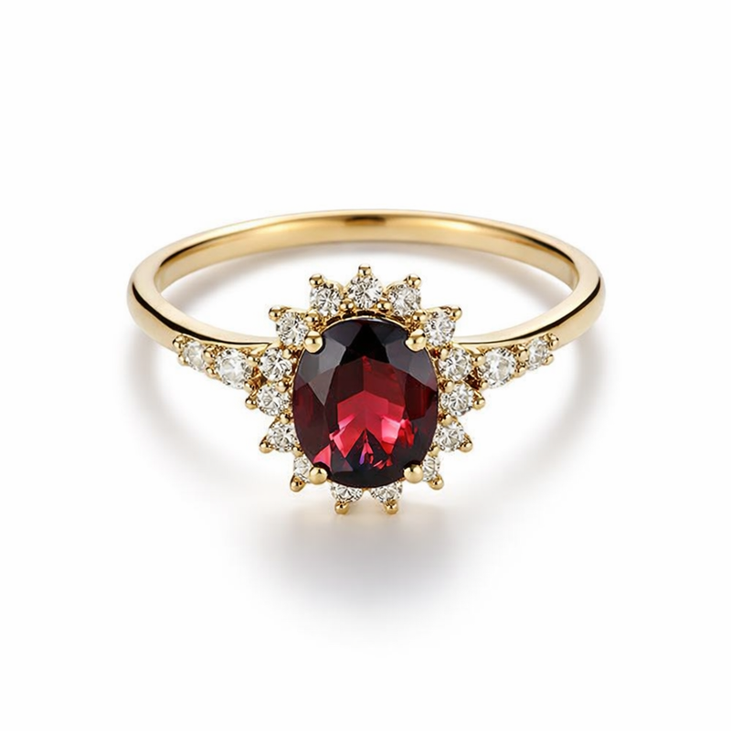 Anello Imperatrice Rosso