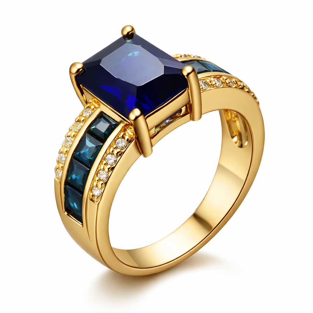 Kassira Bluemont Anello Zaffiro