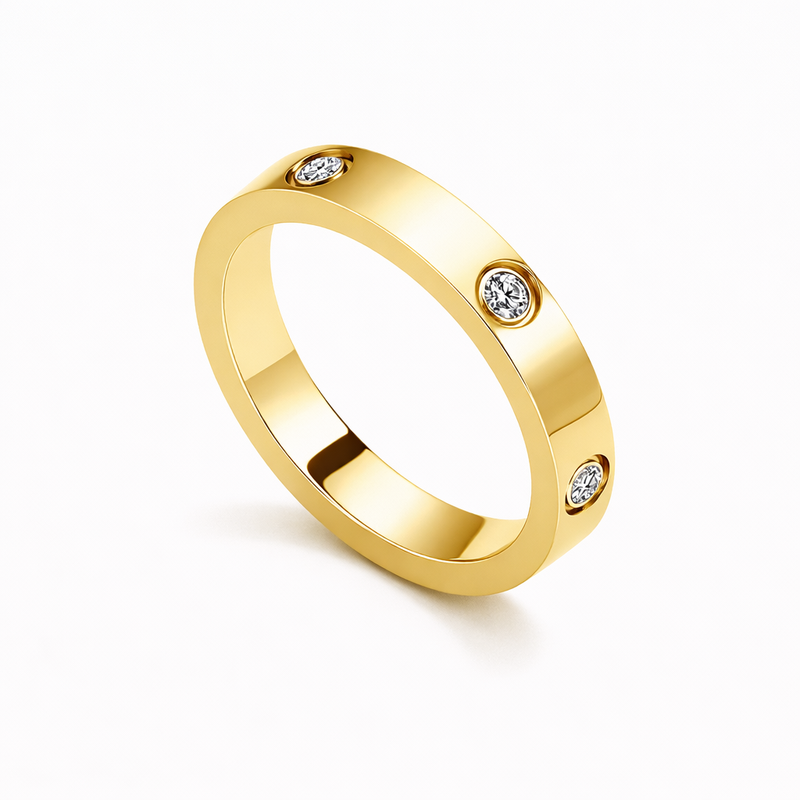 Anello Promessa Oro giallo