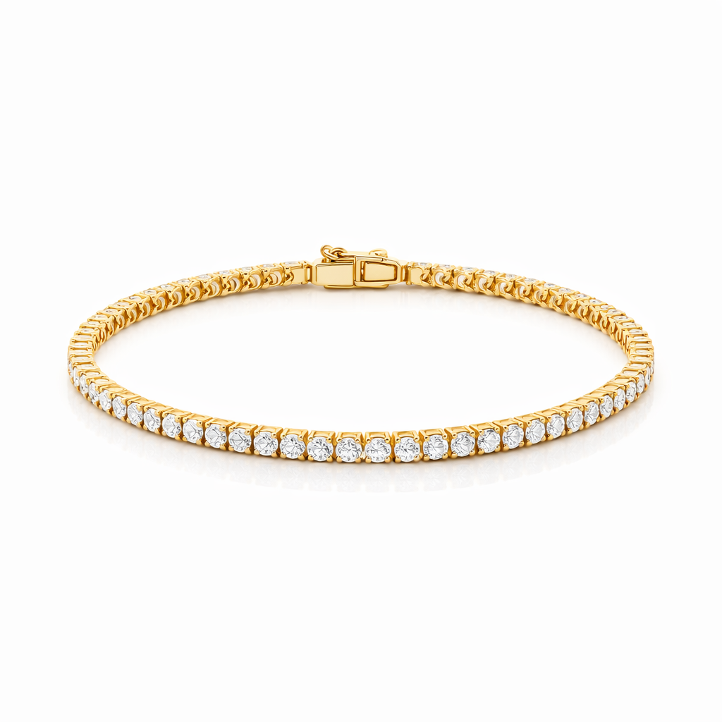 Bracciale Tennis Oro giallo