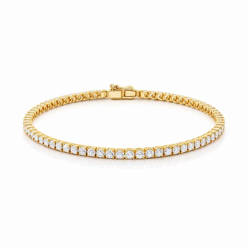 Bracciale Tennis Oro giallo