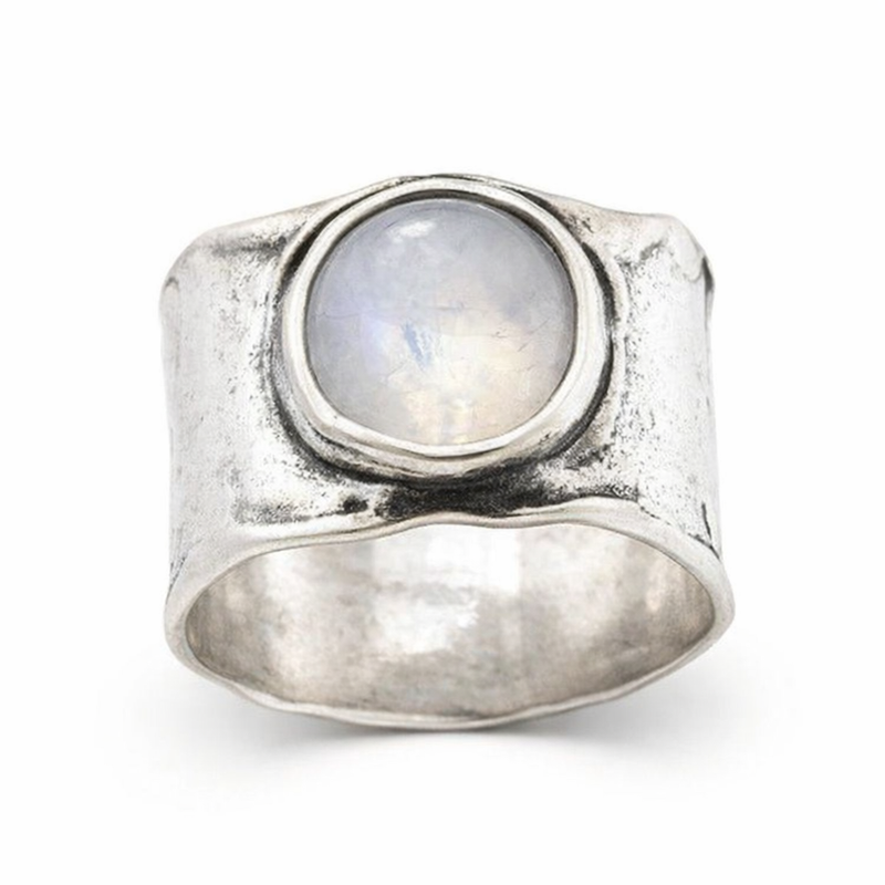 Anello Boho Pietra di Luna