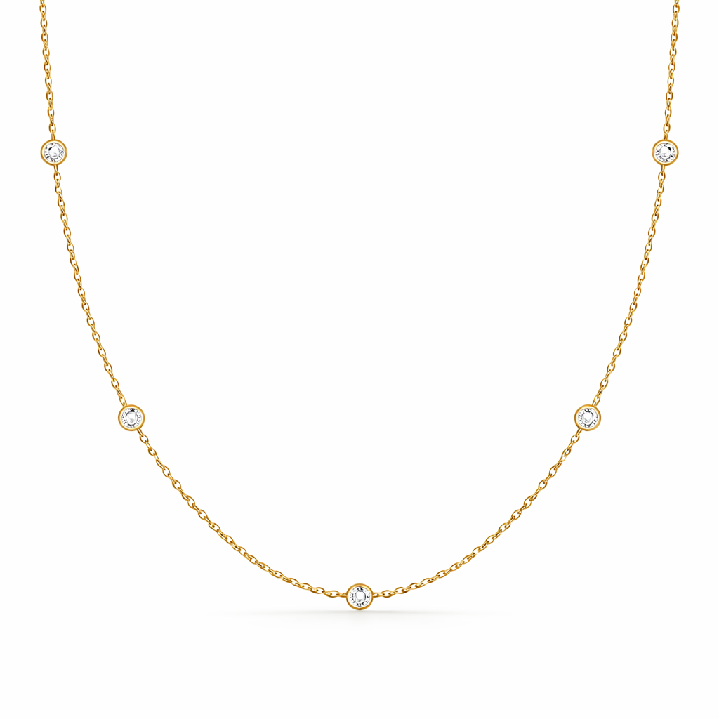 Collana Starfall Oro giallo