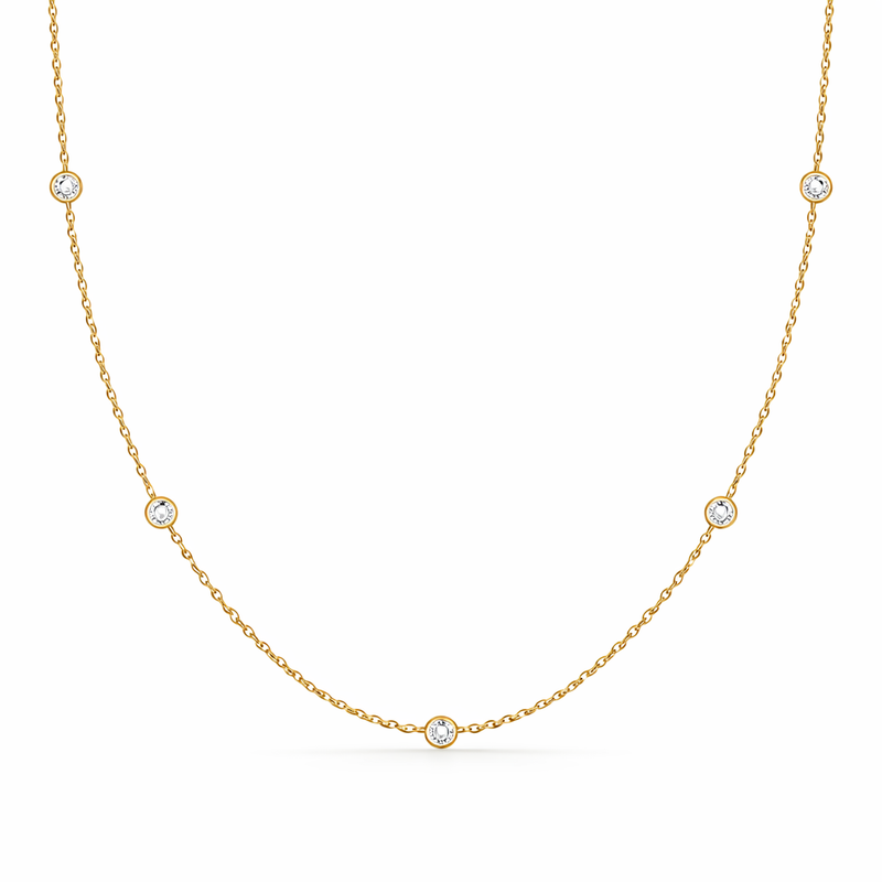 Collana Starfall Oro giallo