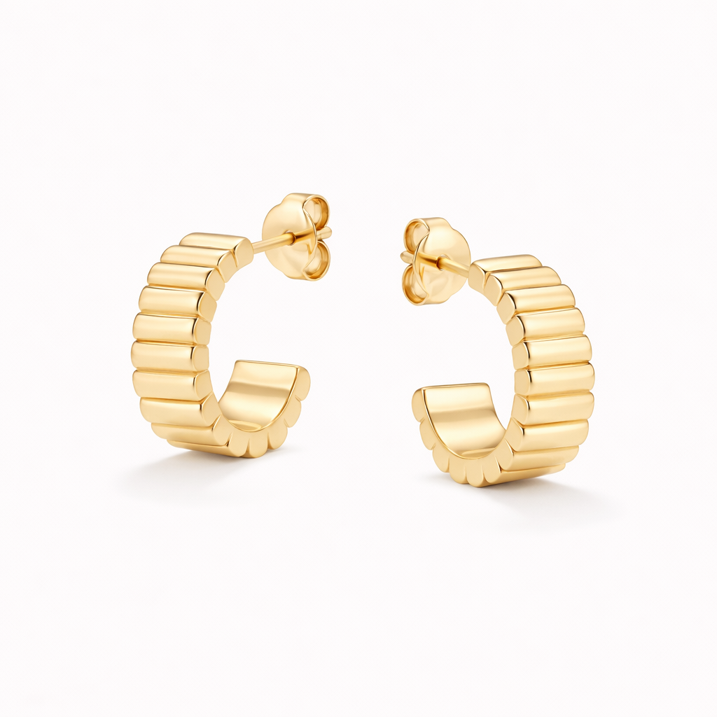 Orecchini Rilievo Classichi Oro giallo