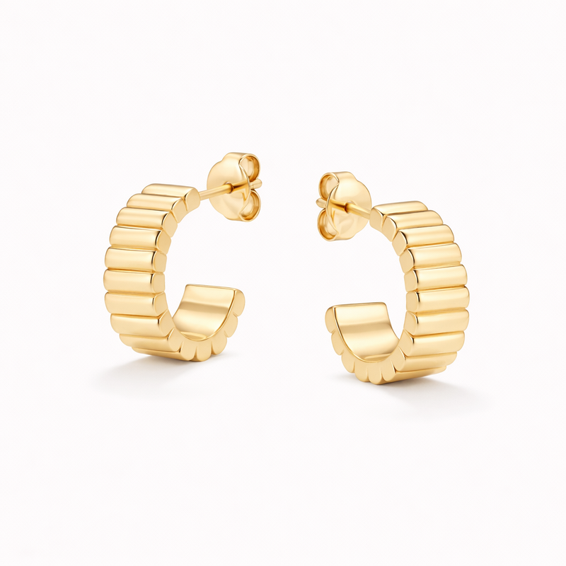 Orecchini Rilievo Classichi Oro giallo