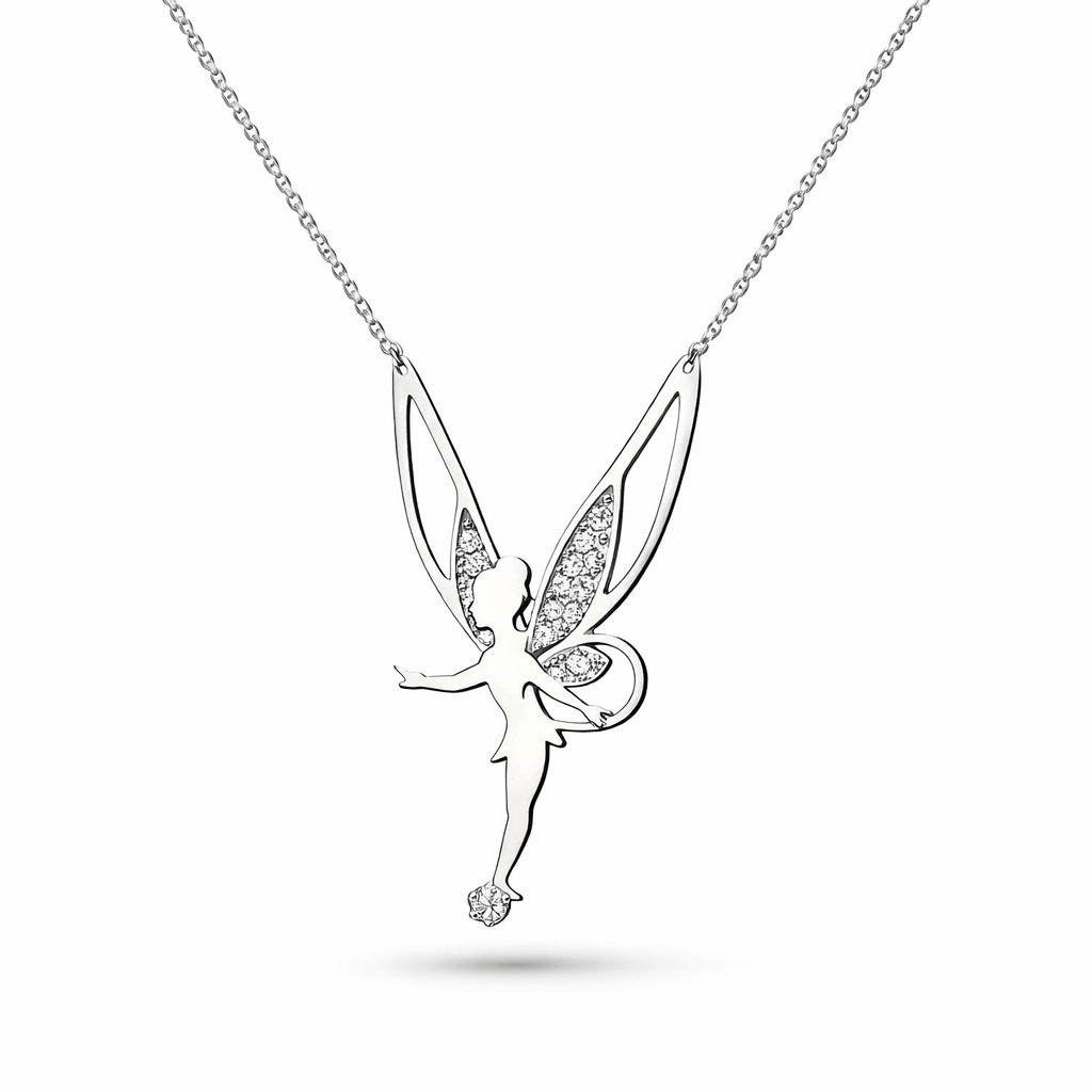 Collana Fata Fortuna Oro bianco