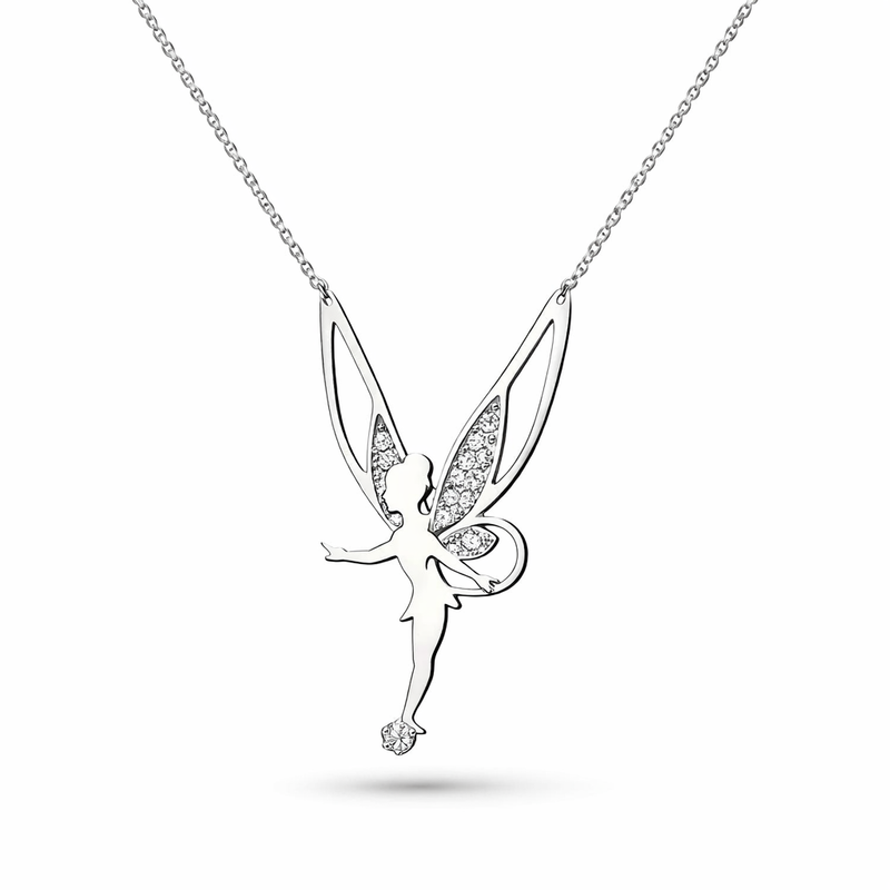 Collana Fata Fortuna Oro bianco