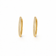 Sorel Orecchini Pave Oro giallo