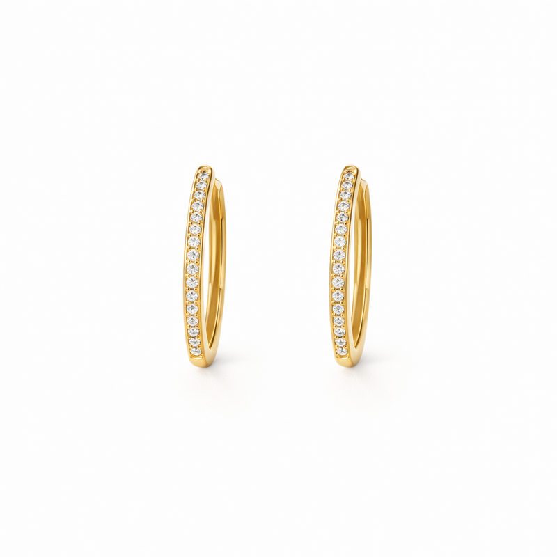 Sorel Orecchini Pave Oro giallo