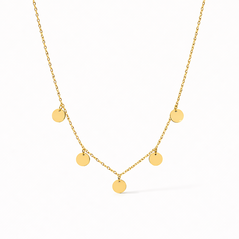 Collana Buddha Funky Oro giallo