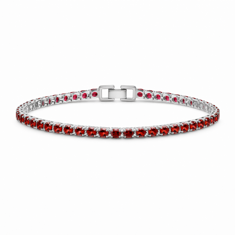 Bracciale Tennis Rubino