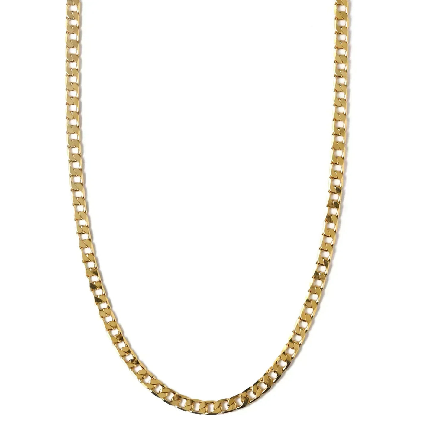Collana Catena Curb a Maglie Piatte