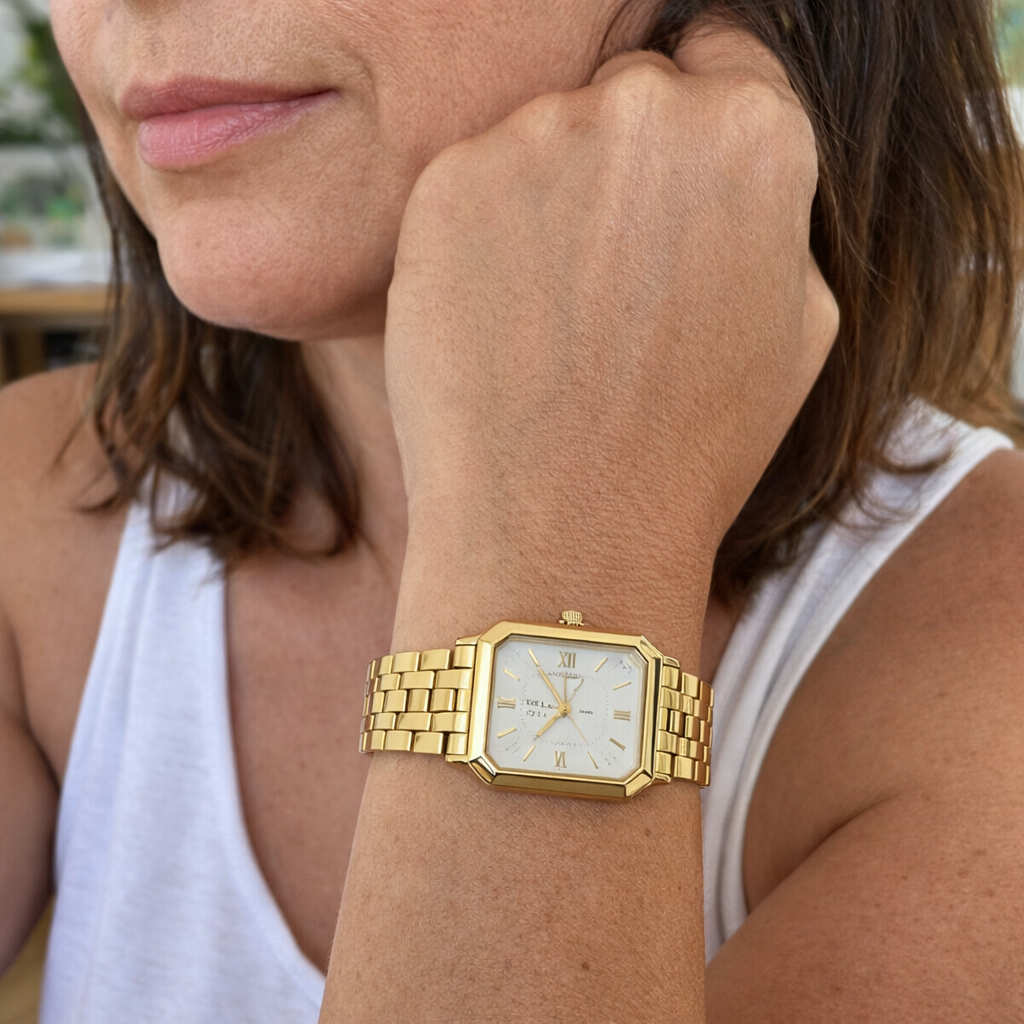 Regalia Orologio Maglie Oro giallo