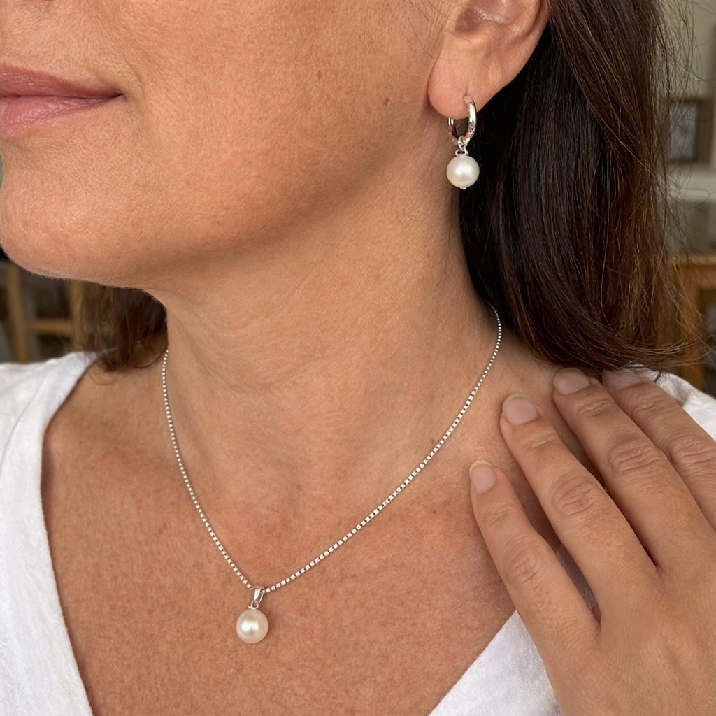 Golden Grace Parure con Perle