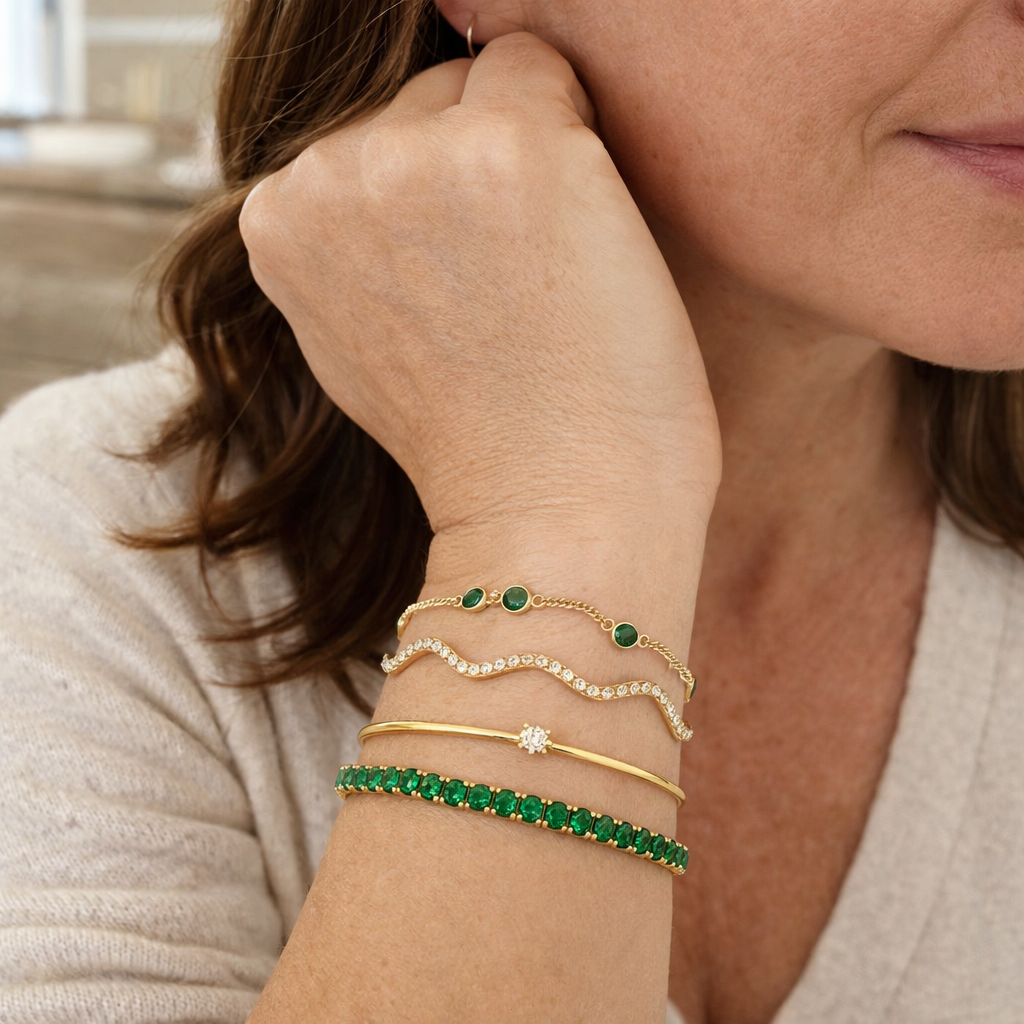 Sorina Feldwyn Parure Bracciali Oro giallo