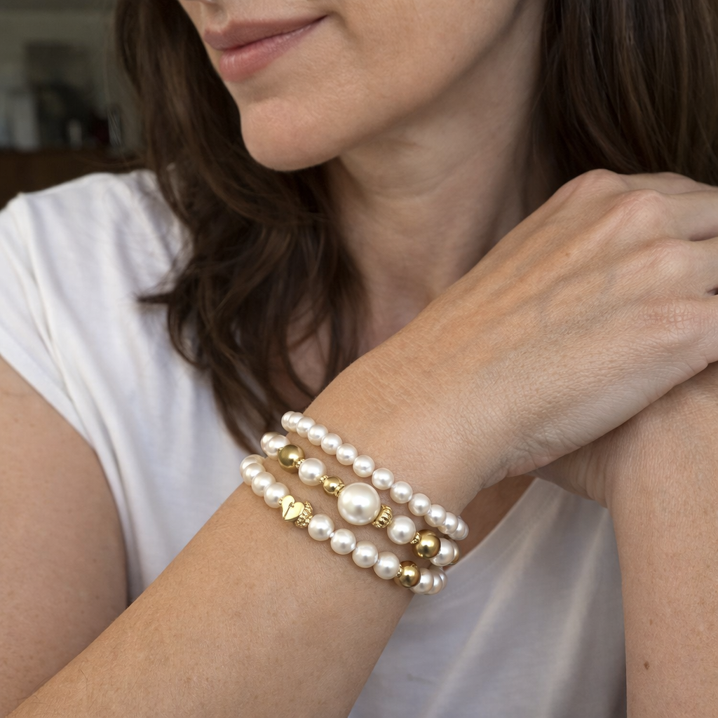 Parure Bracciali Perla Squisita Oro giallo