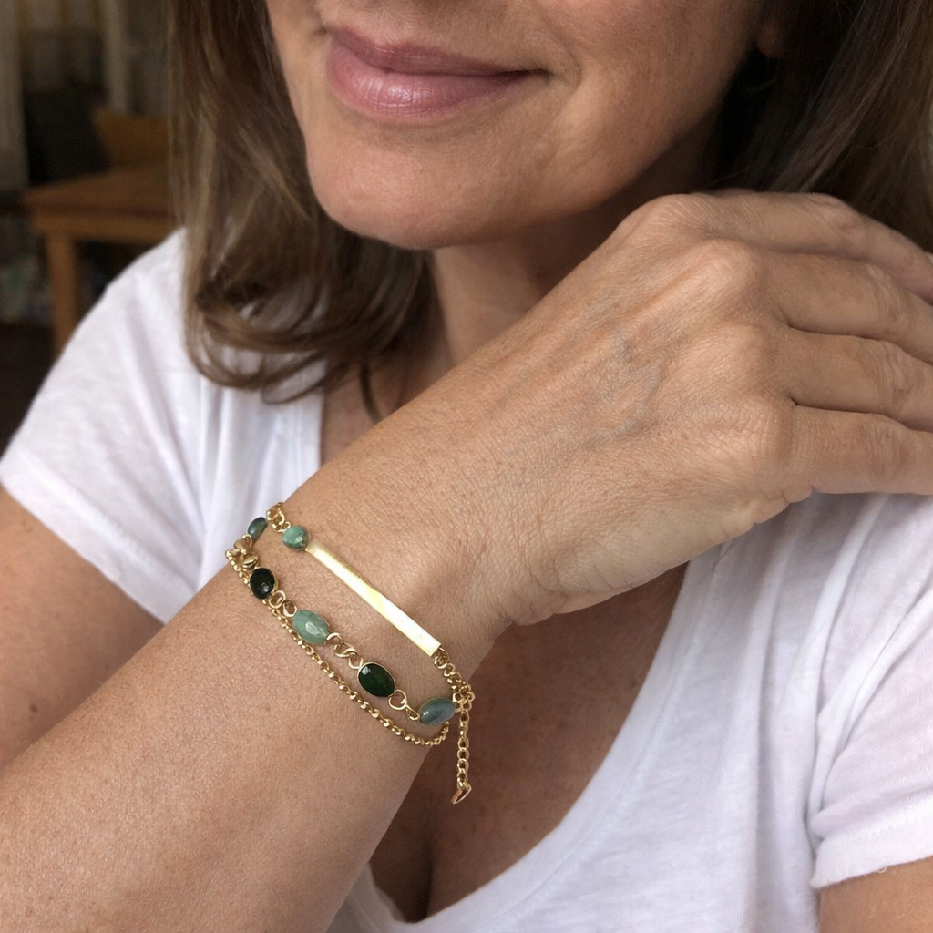 Olivia Moss Bracciale Duo Oro giallo