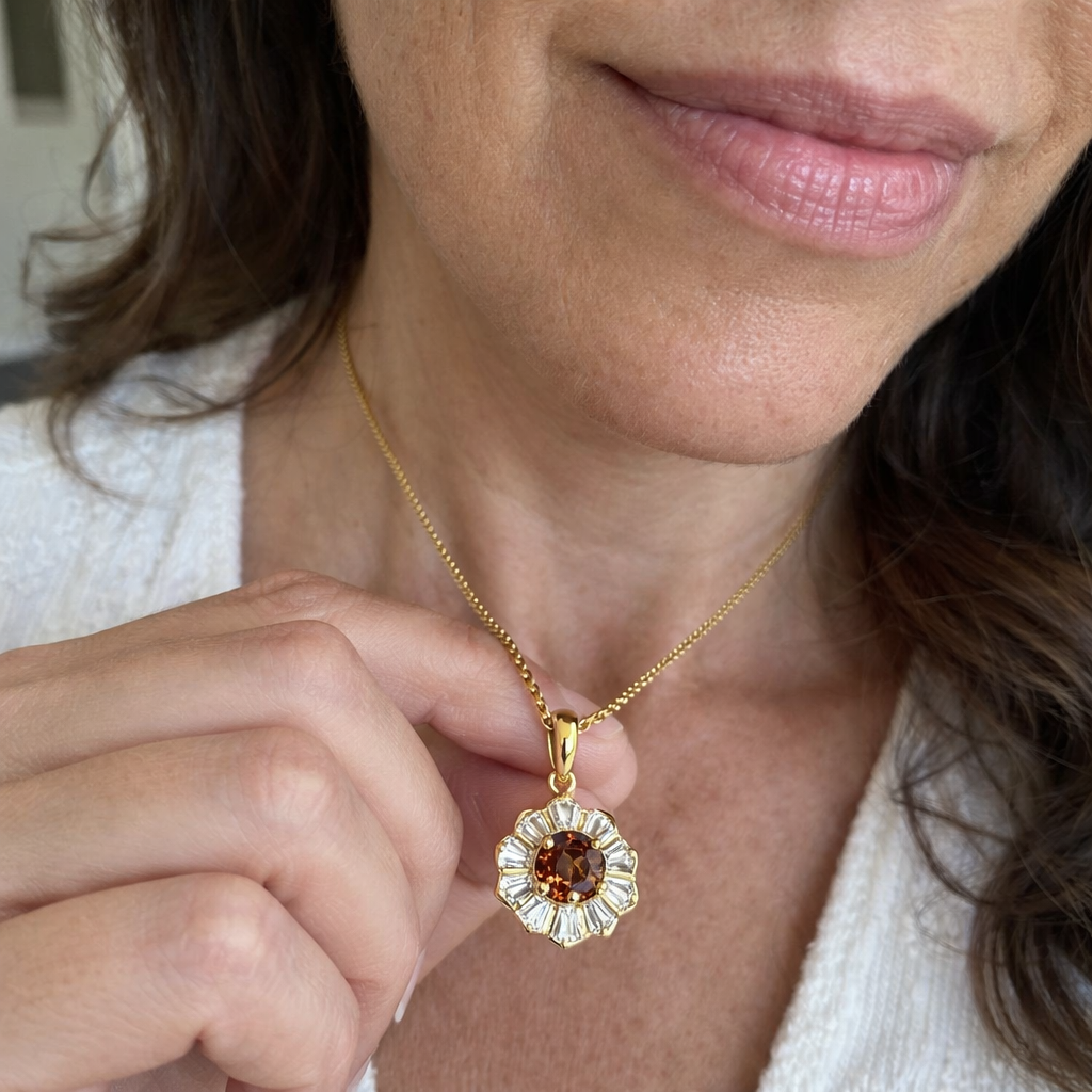 Kavella Solcrimson Collana Rubino