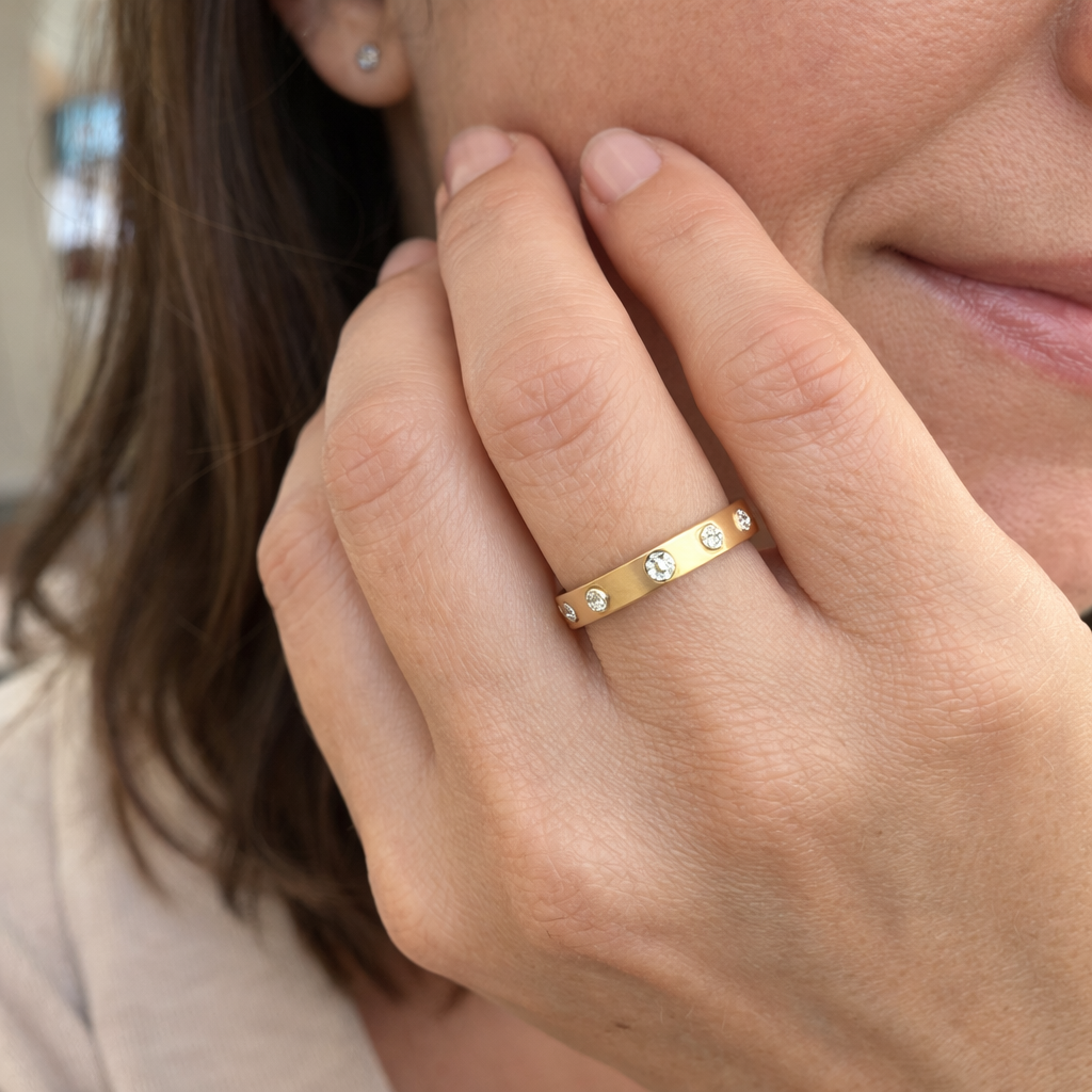 Anello Promessa Oro giallo