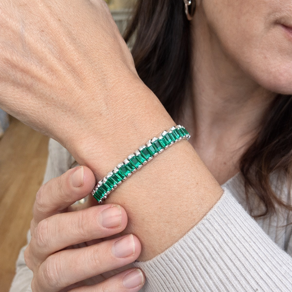 Milena Thalys Bracciale Smeraldo