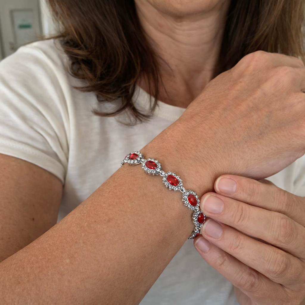 Iridessa Raventhorn Bracciale Rubino