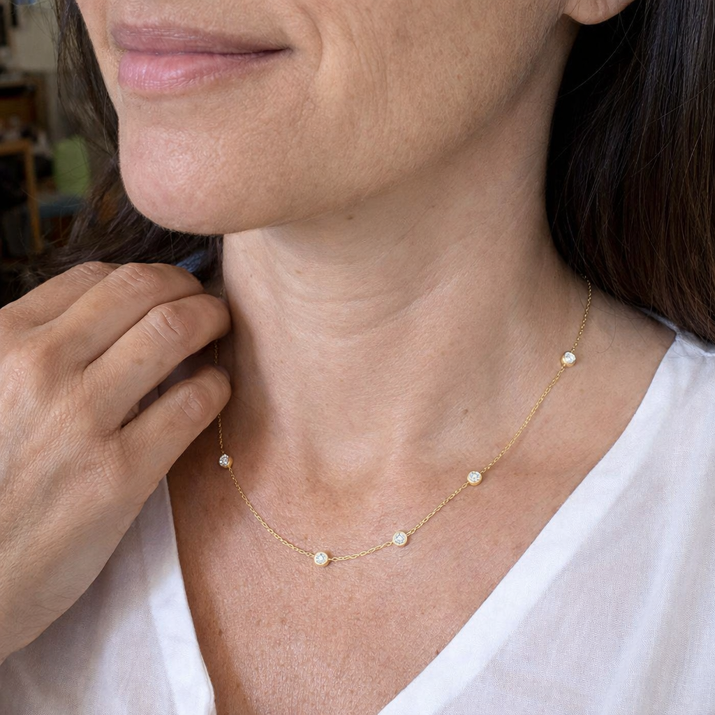 Collana Starfall Oro giallo