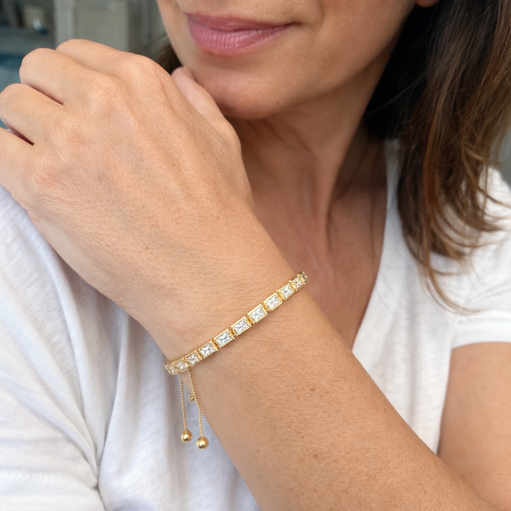 Horizen Bracciale Tennis Oro giallo