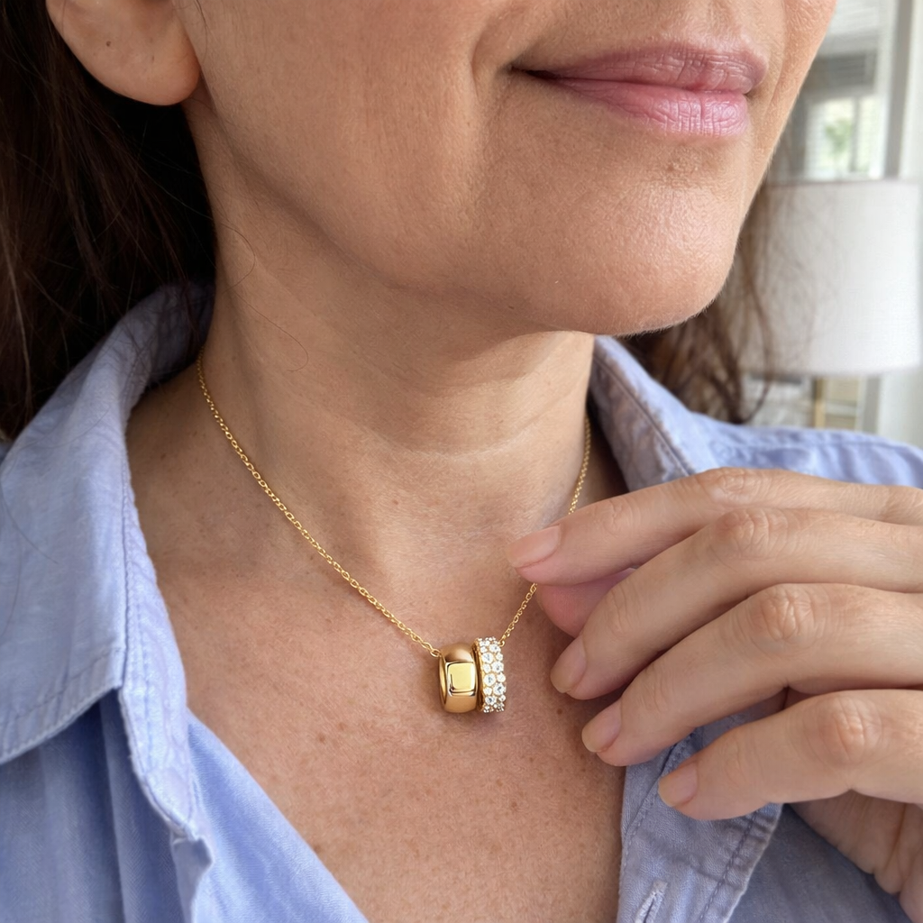 Lumi Collana Duo Oro giallo
