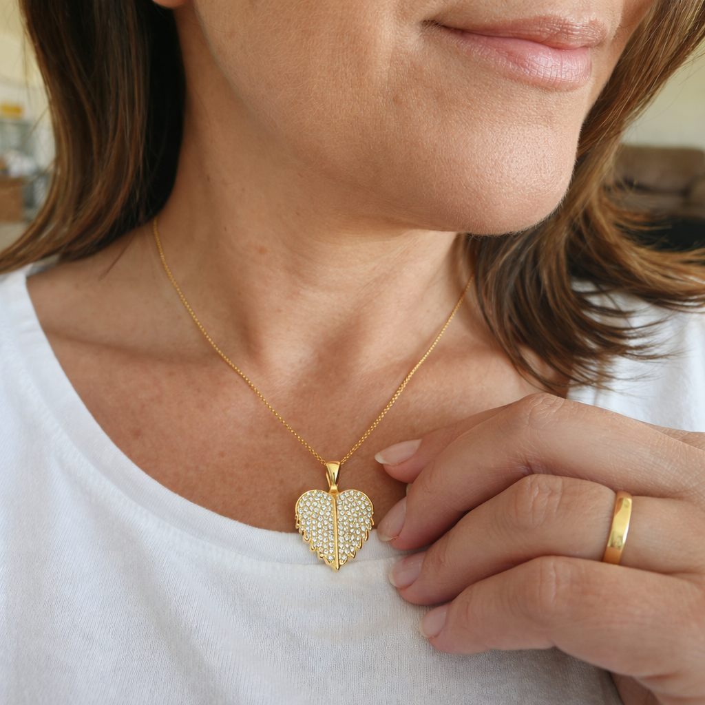 Collana Ali Angelo Oro giallo