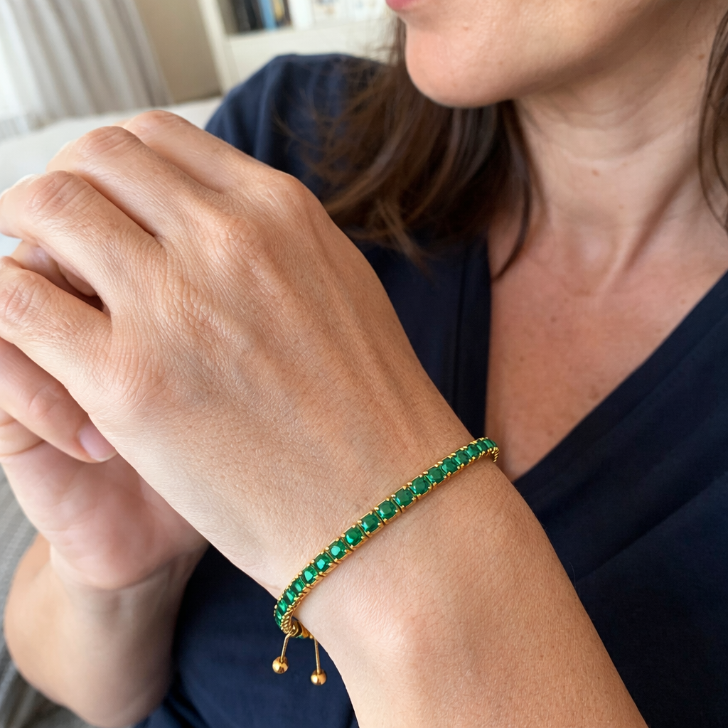 Alessia Moreau Bracciale Smeraldo