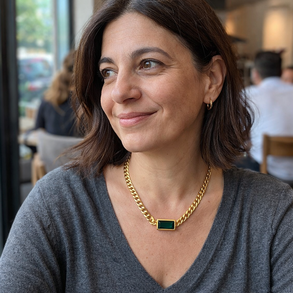 Elodie Veyrac Collana Oro giallo