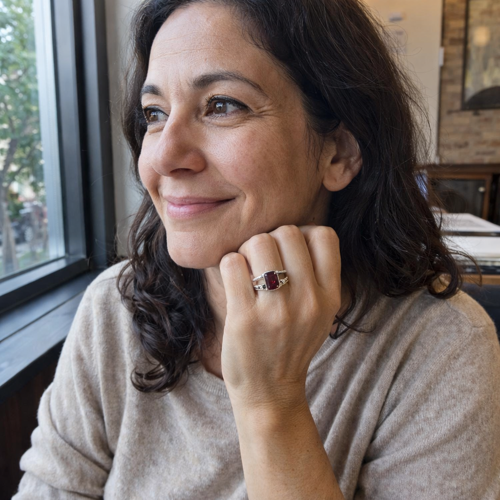 Kassira Redmont Anello Rubino