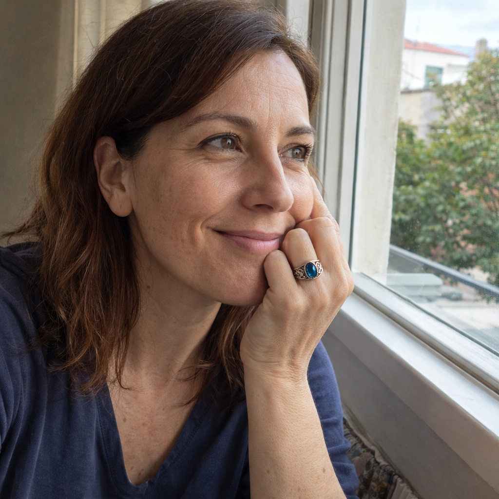 Anello Meditazione Pietra Boho