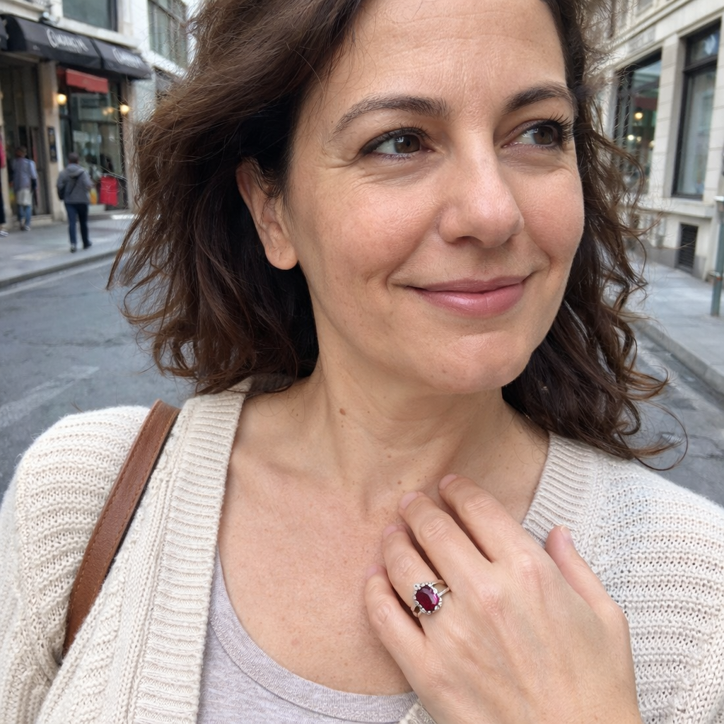 Kirelle Emberlain Anello Rubino