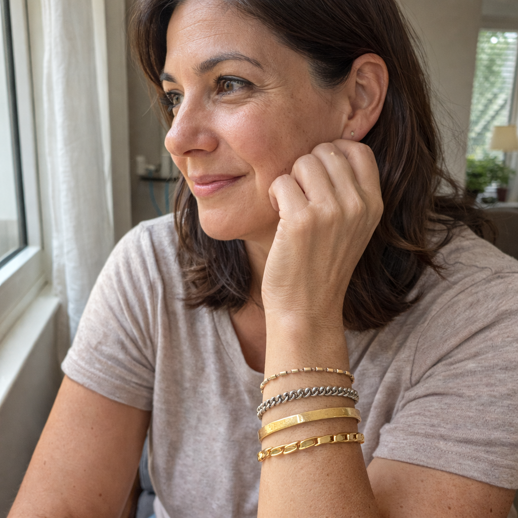 Isabella Vernetta Parure di Bracciali Oro bianco